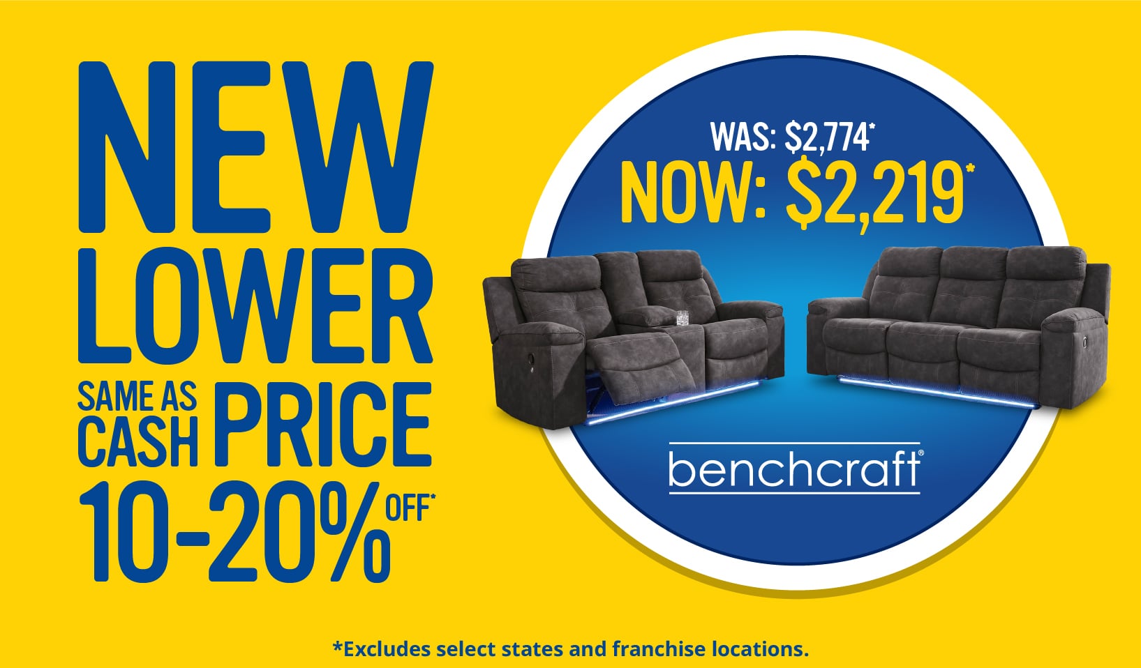 Benchcraft Reclining Set