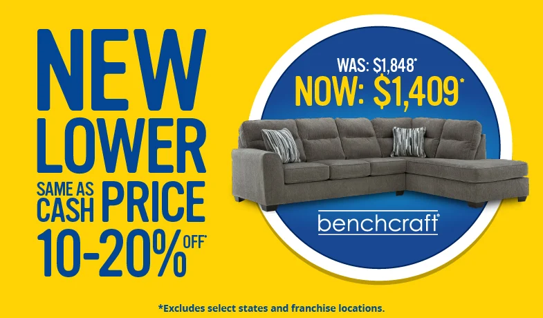 New Lower Price | Benchcraft Olten Sectional