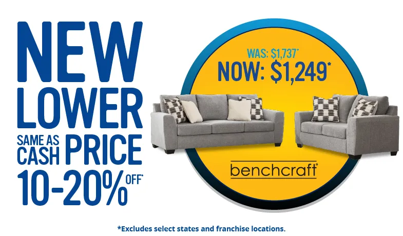 Benchcraft 2PC Loreo Sofa & Loveseat