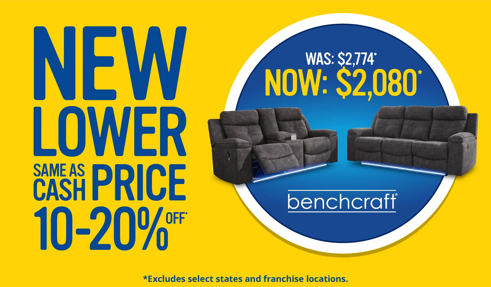 Benchcraft Reclining Set