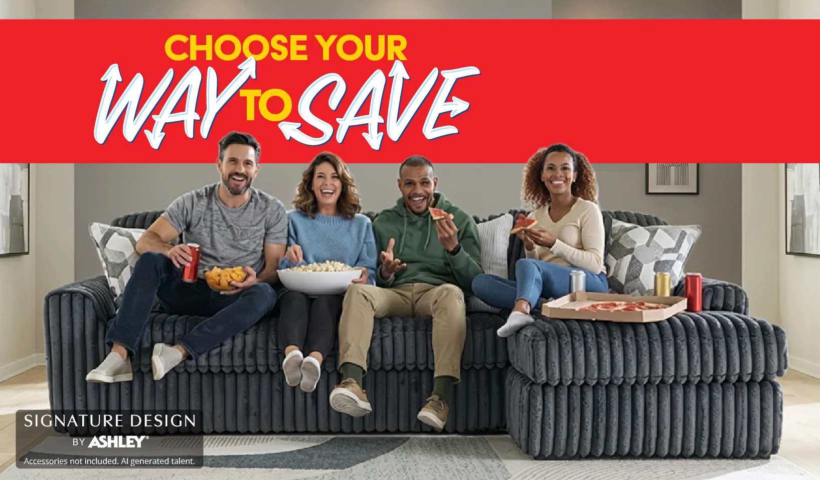 Ways To Save | Midnight Madness Sectional