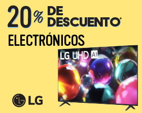 20% de descuento en electrónica