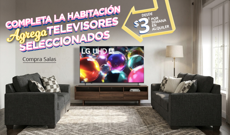 Agrega Televisores Seleccionados